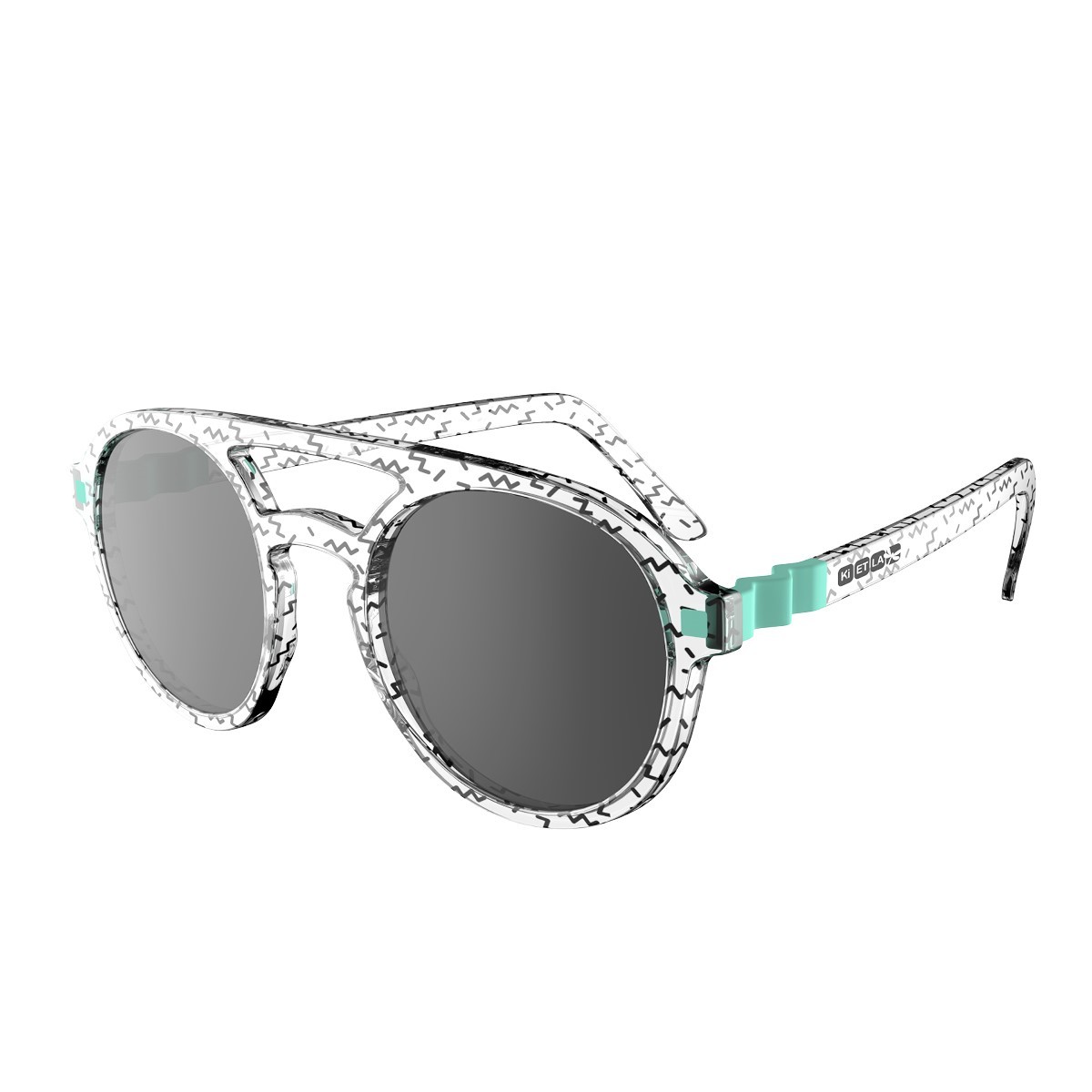 Ki Et La - UV Sonnenbrille für Kinder - PiZZ - Zickzack